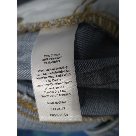 Talbots Women's 2‎ Modern Ankle Blue  Jeans High Rise 001 - Picture 12 of 13